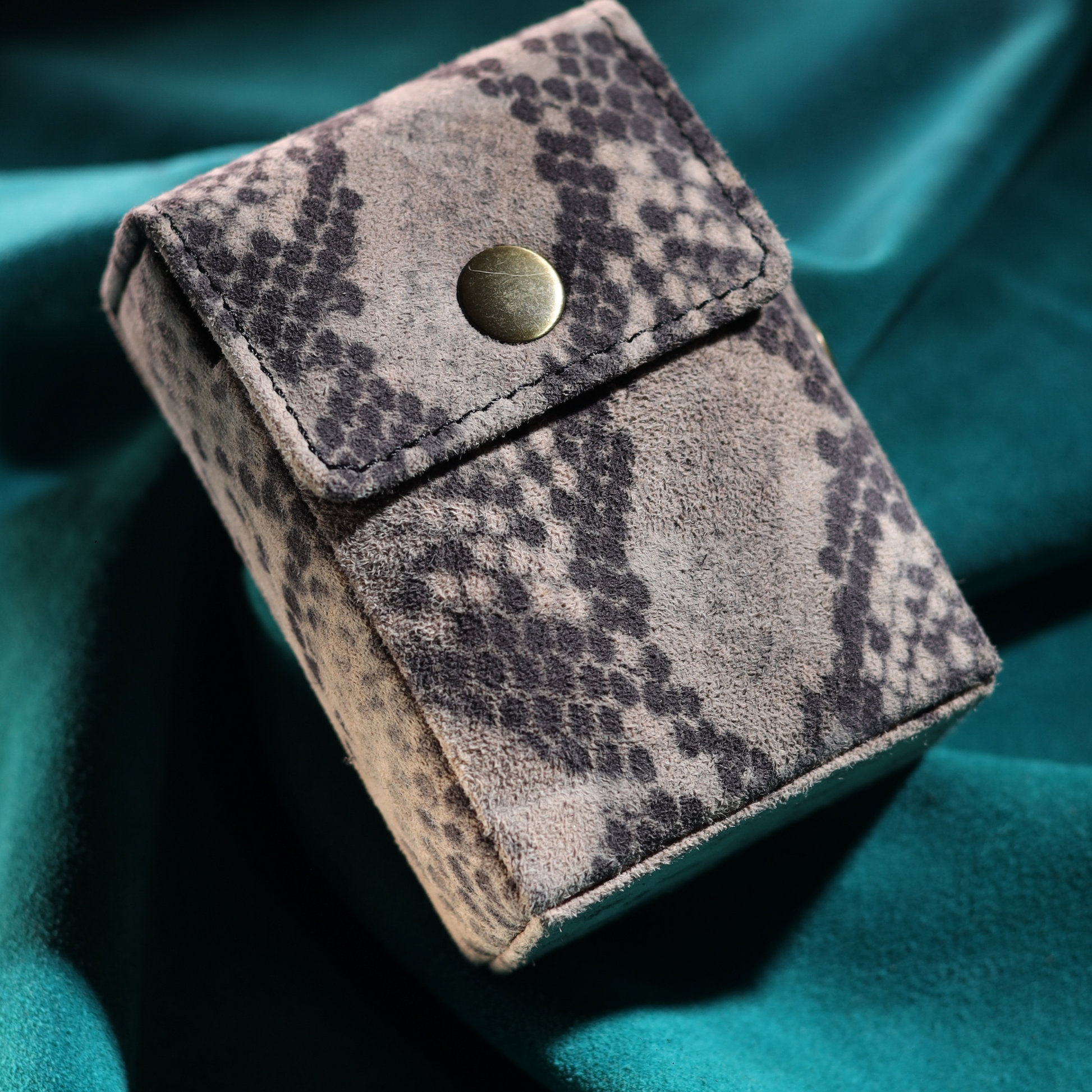 Smok-Pack | Rock Python | Genuine Leather | Handcrafted Cigarette Case | Smoker's Hub 2025 | CoriumSacs®