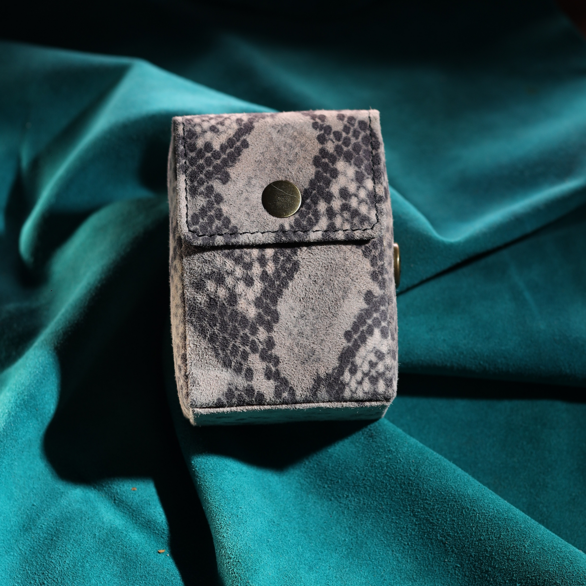 Smok-Pack | Rock Python | Genuine Leather | Handcrafted Cigarette Case | Smoker's Hub 2025 | CoriumSacs®