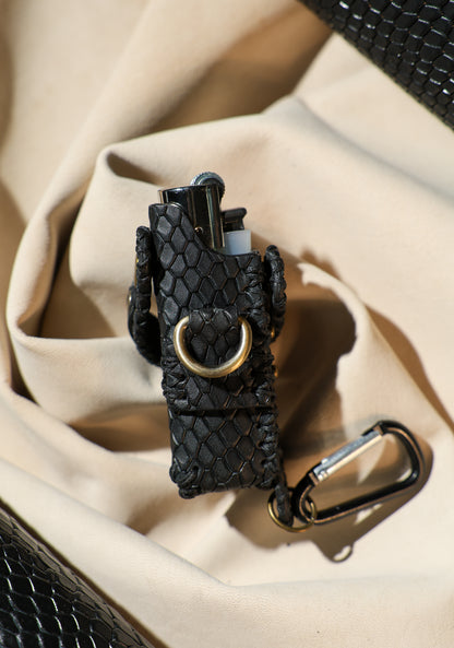 LIGHTER HOLDER Mk2/ BLACK-CROC LIMITED EDITION